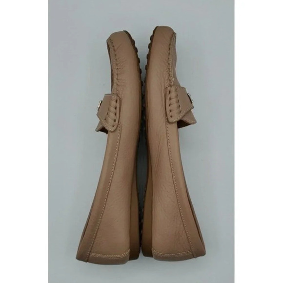 COACH Fredrica Tan Leather Shoe Womens size 9.5B US 39.5 EUR Loafers Flats - Picture 7 of 11